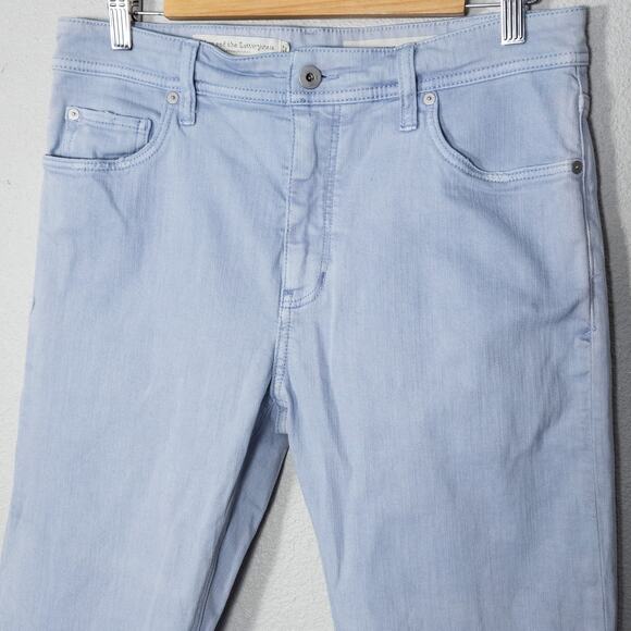 Pilcro Women’s Jeans Size 30 Soft Pastel Denim Everyday Modern Blue Silver Wash - Picture 3 of 11
